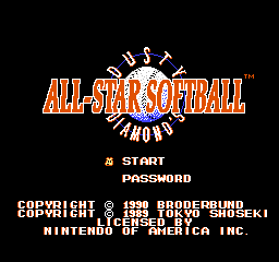 Dusty Diamond's All Star Softball