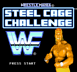 WWF Wrestlemania Steel Cage Challenge on nes