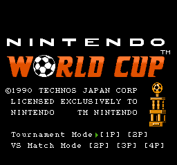Nintendo World Cup on nes