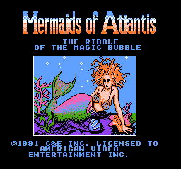 Mermaids of Atlantis - The Riddle of the Magic Bubble (Unl)