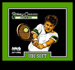 Jimmy Connors Tennis on nes