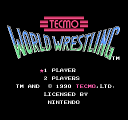 Tecmo World Wrestling (Europe)