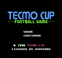 Tecmo Cup - Football Game (Spain)