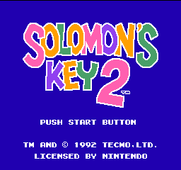 Solomon's Key 2 (Europe)