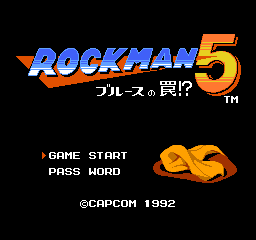 Rockman 5 - Blues no Wana! (Japan)