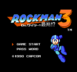 Rockman 3 - Dr. Wily no Saigo! (Japan)