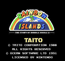 Rainbow Islands - The Story of Bubble Bobble 2 (Europe)