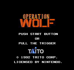 Operation Wolf (Europe)