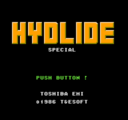 Hydlide Special (Japan)