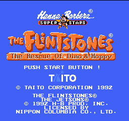 Flintstones, The - The Rescue of Dino & Hoppy (Japan)