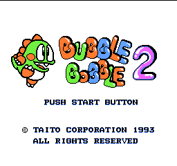 Bubble Bobble 2 (Japan)