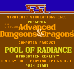 Advanced Dungeons & Dragons - Pool of Radiance (Japan)