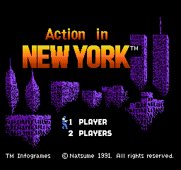 Action in New York (Europe)