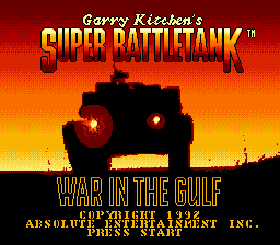 Super Battletank - War in the Gulf on sega