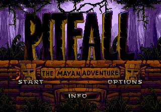 Pitfall - The Mayan Adventure on sega
