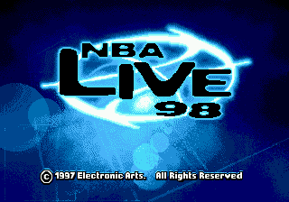 NBA Live 98 on sega