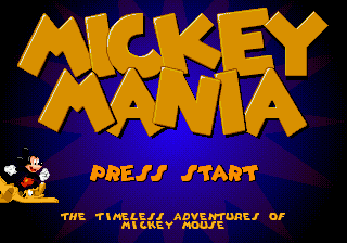 Mickey Mania - The Timeless Adventures of Mickey Mouse on sega