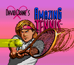 David Crane's Amazing Tennis on sega