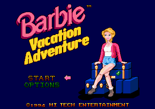 Barbie Vacation Adventure on sega