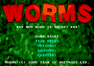Worms (Europe) on sega