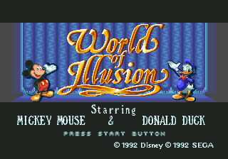 World of Illusion Starring Mickey Mouse and Donald Duck (Europe)