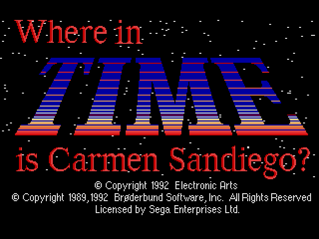 Where in Time Is Carmen Sandiego (Brazil) (Es,Pt)