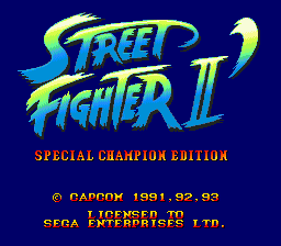 Street Fighter II' - Special Champion Edition (Europe)