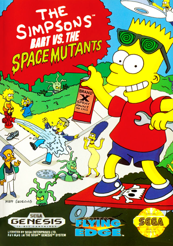 Simpsons, The - Bart Vs The Space Mutants (USA, Europe) (Rev A)
