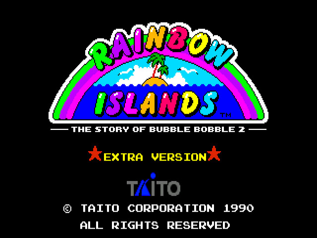 Rainbow Islands Extra (Japan)
