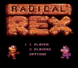 Radical Rex (Europe) on sega
