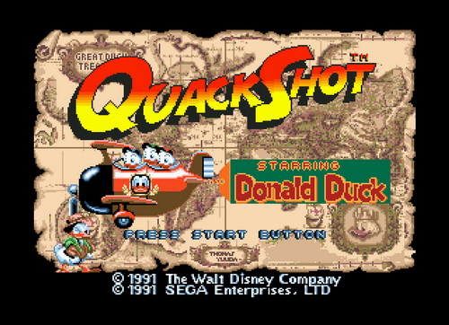 QuackShot Starring Donald Duck ~ QuackShot - Guruzia Ou no Hihou (World)