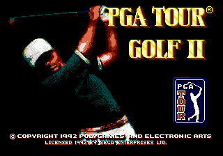 PGA Tour Golf II (USA, Europe) (v1.1)