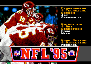 NFL '95 (USA, Europe)