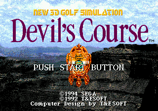 New 3D Golf Simulation Devil's Course (Japan)