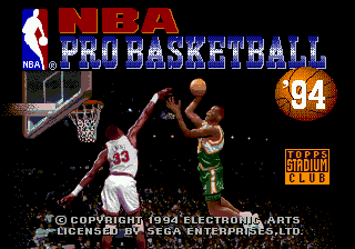 NBA Pro Basketball '94 (Japan)