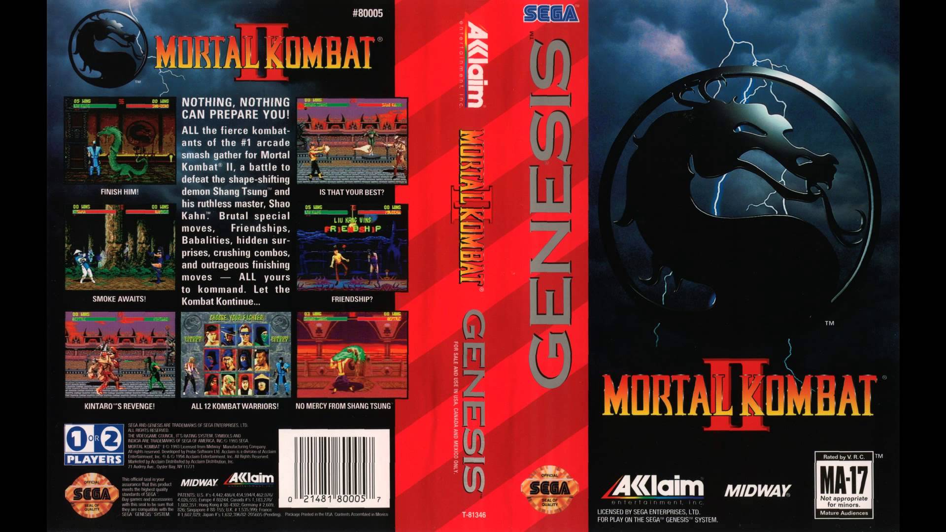 Mortal Kombat II (World) [Hack by Smoke v0.70] (~Mortal Kombat II Unlimited)