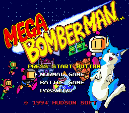 Mega Bomberman (Europe)