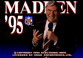 Madden NFL 95 (USA, Europe)