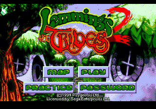 Lemmings 2 - The Tribes (Europe) on sega