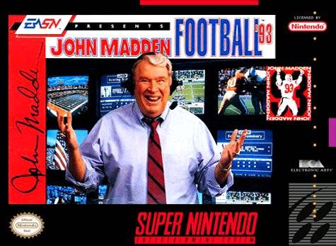 John Madden Football '93 (USA, Europe)