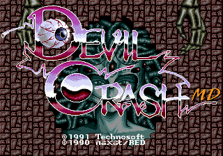 Devil Crash MD (Japan)