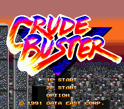 Crude Buster (Japan)