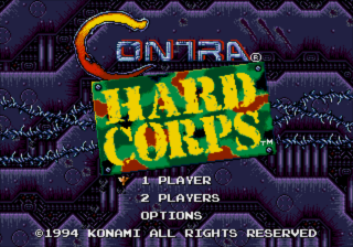 Contra - Hard Corps (USA, Korea) [Hack by MIJET v20080924] (Enhanced Editon)