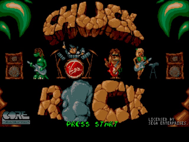 Chuck Rock (Europe) on sega