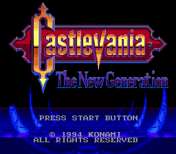 Castlevania - The New Generation (Europe)