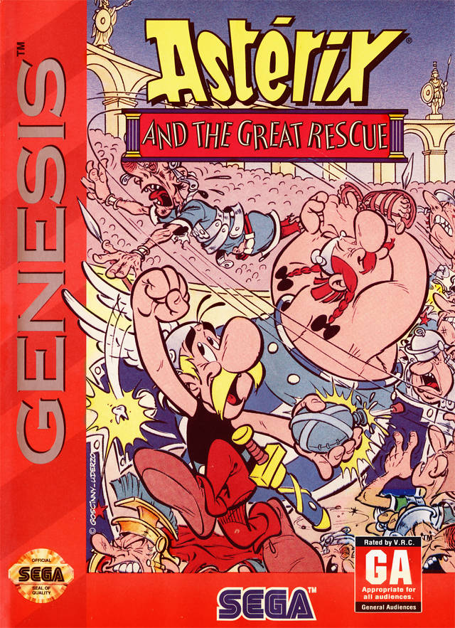 Asterix and the Great Rescue (Europe) (En,Fr,De,Es,It) on sega