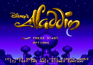 Aladdin (Japan) on sega