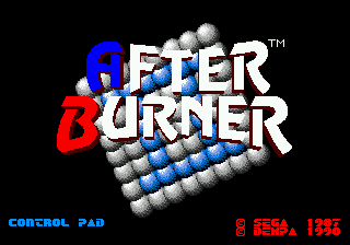 After Burner II (USA, Europe)