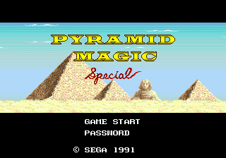 [SegaNet] Pyramid Magic Special (Japan)