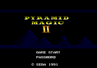 [SegaNet] Pyramid Magic II (Japan)